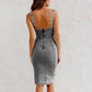 💐50% OFF ! U-Neck Denim Dress – Everyday Celebrity Style 🌟💫