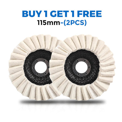 🎁 BUY 1 GET 1 FREE! Wool Felt Flap Polishing Disc – High-Performance for a Flawless Finish 🔧✨【Limited Time】