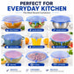 🥣 LIMITED‑TIME 50% OFF! 🫙 Adpartner Silicone Lids for Food Storage (6-Pack) ♻️