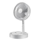 🌀 50% OFF! Telescopic Folding Fan – Adjustable Height & Ultra-Quiet 📏🔇 【Limited Stock】