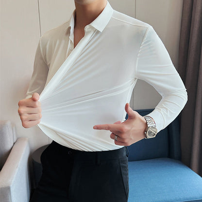 👔✨ 2026 New Arrival | Wrinkle-Free Button-Down | Effortless Style for Work 🔥【60% OFF】
