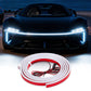 🚗 50% OFF NOW! 💡 Dynamic Scanning Hood Beam Kit – Soft & Hypnotic Light Effects – 12V Universal, Easy Install for Cars, SUVs & Trucks 🌟