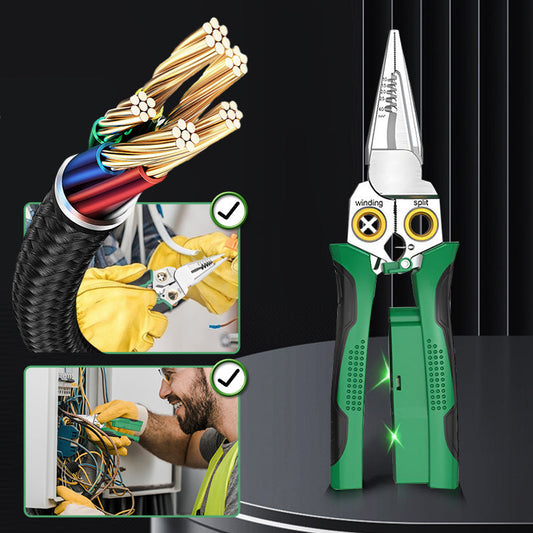🔧 2026 Pro Upgrade | 8-in-1 Wire Stripper & Tester | All-in-One Precision Tool ⚡【New】