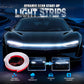 🚗 50% OFF NOW! 💡 Dynamic Scanning Hood Beam Kit – Soft & Hypnotic Light Effects – 12V Universal, Easy Install for Cars, SUVs & Trucks 🌟