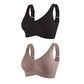 🎁2026 HOT SALE!🎁Huge discount 🔥 💕 Subtle Striped Seamless Bra with W-Support – Comfort & Style!