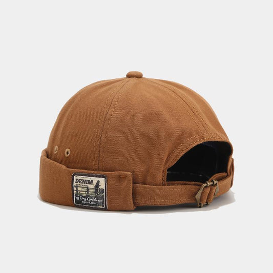🧢👒 50% OFF! ✨Unisex Brimless Skullcap Hat – Visorless Sailor Design Vintage Beanie, Stackable Hipster Cap for Urban Street Fashion.
