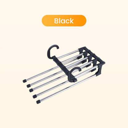 💗🔥 2026 MUST-HAVE Organizer | Telescopic Multi-Layer Pants Rack 🚀【50% OFF】