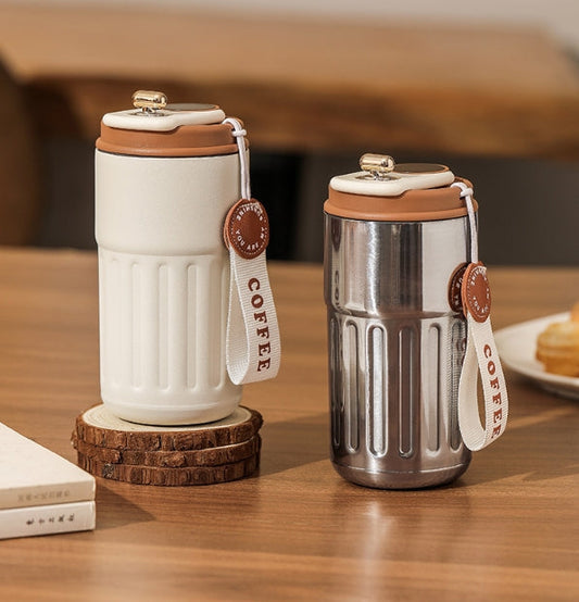 🌡️ 2026 Sale — Over 17,300 Sold! ☕ LED Temperature Display Coffee Mug – 316 Stainless Steel, Double-Walled Insulation & Leak-Proof Lid 💧