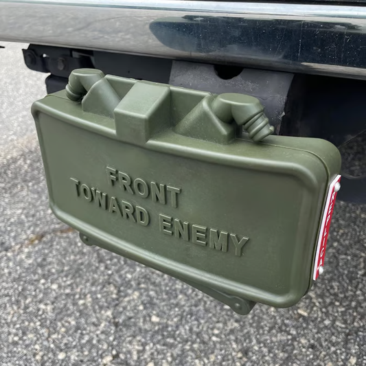 💐60% OFF ! Claymore Mine Tow Hitch Cover – Tactical Look for Trucks/SUVs 🚙💣【Flash Sale】
