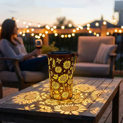 💐50% OFF ! Solar Sensor Lantern – Auto-On at Dusk, No Hassle 🌙🔆【Limited Offer】