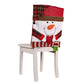 🎄 LIMITED‑TIME 50% OFF! 🦌 Christmas Themed Chair Cover – Linen & Brushed Cloth, Santa Claus / Snowman / Elk Designs & 54×48cm Size – Festive Protection for Holiday Gatherings 🪑