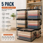 📦🚚💪 Large Heavy-Duty Thick Clear Storage Bags – Perfect for Clothes, Moving & Home Organization 🧥🔁🗄️
