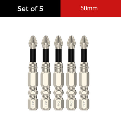 💐50% OFF ! High-Strength Screwdriver Bits – Heat-Treated Steel for Heavy Use ⚙️🛠️【Flash Sale】