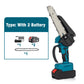 💐 50% OFF FLASH SALE! 6-Inch Cordless Chainsaw – Lightweight & Powerful for Quick Cuts ⚡🪵 【Limited Time】