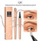 ✨ Précision & Facilité d‘Utilisation - Crayon à Sourcils 4 Pointes pour Effet 3D Microblading - Parfait pour Débutants 【-60%】