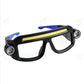 💡 50% OFF NOW! 👓 LED Headlamp Glasses – COB Floodlight + Dual XTE Spotlights, 5 Modes & IPX4 – 90g Hands-Free Light for Work & Outdoor 🔦