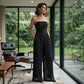 💐50% OFF ! Wide-Leg Strapless Jumpsuit – Comfort & Freedom to Move 🌸🌿【Soft Price】