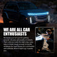 🚗 50% OFF NOW! 💡 Dynamic Scanning Hood Beam Kit – Soft & Hypnotic Light Effects – 12V Universal, Easy Install for Cars, SUVs & Trucks 🌟