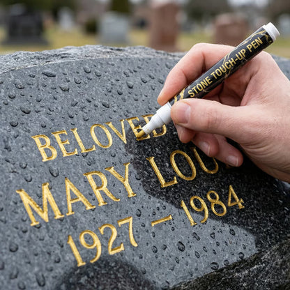💐50% OFF! Golden Tombstone Marker – Restore Names & Dates 🕯️✍️【Limited Time】
