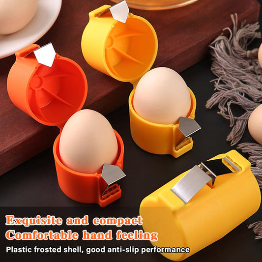 🍳✨50% OFF! 🥚✨ Practical Egg Shell Opener – Clean Crack, No Mess & Works on All Sizes. Over 22,619 Mess-Free Breakfasts!✨