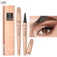 ✨ Précision & Facilité d‘Utilisation - Crayon à Sourcils 4 Pointes pour Effet 3D Microblading - Parfait pour Débutants 【-60%】