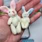 💐50% OFF ! Bunny Mummy & Baby Plush Set – Handmade Easter Gift with Cozy Blanket 🐇🌸【Limited Offer】
