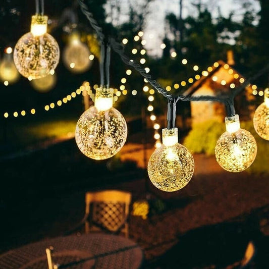 💐50% OFF ! Outdoor Solar String Lights – Energy Saving & Magical Ambiance 💡🌸【Limited Offer】