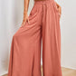 🔥 Hot sale 30% OFF🔥🌞Solid-color wide-leg high-waisted pants
