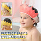 🛁✨50% OFF! 👑🧒 Kids' Ear Protective Cap – Waterproof Shower Hat, Adjustable & Cartoon Crown Design. Over 21,847 Happy Little Bathers!✨