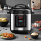 💐75% OFF! 6L Electric Pressure Cooker – 9 Versatile Programmes 🍲⚙️【Limited Offer】