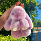 💐50% OFF ! Bunny PomPom Charms – Easter Vibes for Your Bag 🐣🌸【Seasonal Offer】