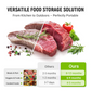 💐50% OFF ! Reusable Aluminum Foil Storage Bags – Airtight Seal to Keep Freshness 🔒🥦【Limited Offer】