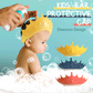🛁✨50% OFF! 👑🧒 Kids' Ear Protective Cap – Waterproof Shower Hat, Adjustable & Cartoon Crown Design. Over 21,847 Happy Little Bathers!✨