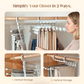 💗🔥 2026 MUST-HAVE Organizer | Telescopic Multi-Layer Pants Rack 🚀【50% OFF】