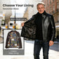 ❄️ 2026 Luxe Warmth | Men‘s Plush-Lined Leather Jacket | Winter-Ready Style 🔥【NEW】
