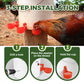🐔 LIMITED-TIME 50% OFF! 💦 5/16 Inch Thread Automatic Poultry Water Cups – Easy Install, Leak-Free & Suitable for Chickens, Ducks & More 🌾