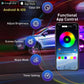 🚗 50% OFF NOW! 💡 Car Chassis Flexible RGB Waterproof LED Strip Lights – Remote Control, 16 Colors, 300 LEDs, IP68 Waterproof & Easy Install ✨