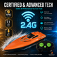 🥳2026 HOT SALE🥳💞50K+ SOLD!🌊⚡ 50% OFF! Dual‑Motor RC Boat – Twin engines, 2.4GHz control, waterproof & impact‑resistant. Slice through waves at insane speed! 🌊🚤