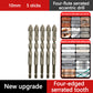 🔩 50% OFF NOW! 🛠️ Eccentric Four-Flute Drill Bit – High-Speed Steel, Hex Shank & Multi-Material – For Ceramic, Glass, Marble & Metal 💎