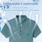 💐50% OFF! Men's Ice Silk Stretch Shirt – Quick Moisture Wicking 💧🏃【Flash Price】