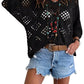 💐60% OFF ! Beige Bohemian Crochet Top – 70s Inspired Style 🌼✌️【Limited Offer】