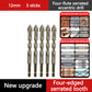 🔩 50% OFF NOW! 🛠️ Eccentric Four-Flute Drill Bit – High-Speed Steel, Hex Shank & Multi-Material – For Ceramic, Glass, Marble & Metal 💎