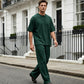 💐50% OFF ! Men’s T-Shirt & Wide-Leg Pants Set – Soft Fabric & Relaxed Fit 🧥😌【Limited Offer】