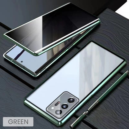 💥Magnetisch gehard glas dubbelzijdig telefoonhoesje voor Samsung S21-S25-serie