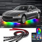 🚗 50% OFF NOW! 💡 Car Chassis Flexible RGB Waterproof LED Strip Lights – Remote Control, 16 Colors, 300 LEDs, IP68 Waterproof & Easy Install ✨