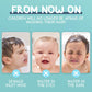 🛁✨50% OFF! 👑🧒 Kids' Ear Protective Cap – Waterproof Shower Hat, Adjustable & Cartoon Crown Design. Over 21,847 Happy Little Bathers!✨