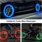 💐50% OFF ! Glow-in-the-Dark Valve Caps – Safety & Night Visibility 🌙🚗【Limited Offer】