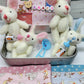 💐50% OFF ! Bunny Mummy & Baby Plush Set – Handmade Easter Gift with Cozy Blanket 🐇🌸【Limited Offer】