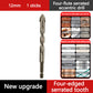 🔩 50% OFF NOW! 🛠️ Eccentric Four-Flute Drill Bit – High-Speed Steel, Hex Shank & Multi-Material – For Ceramic, Glass, Marble & Metal 💎