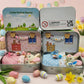 💐50% OFF ! Bunny Mummy & Baby Plush Set – Handmade Easter Gift with Cozy Blanket 🐇🌸【Limited Offer】
